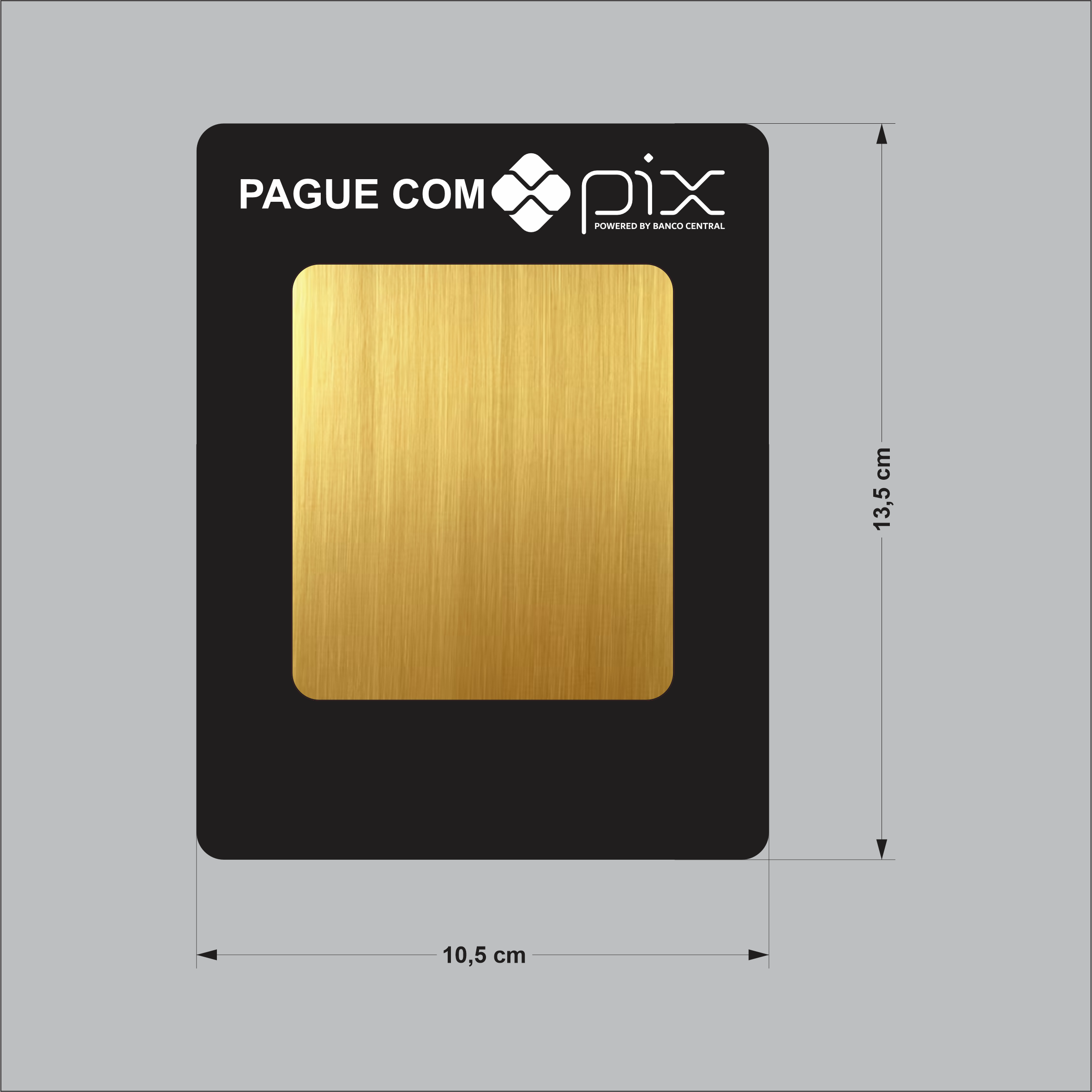 Placa QR code Personalizada (PIX, WIFI, GOOGLE, INSTAGRAM...) - Placas QR Code - Imagem 4